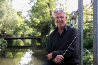Markus Bruker, Dirigent des Stadtorchesters Buxtehude.